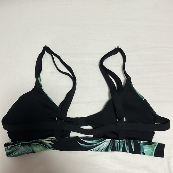 TINIBIKINI black leave bikini set - Picture 3 of 5